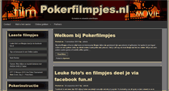 Desktop Screenshot of pokerfilmpjes.nl